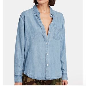 RAILS Elliot Chambray Button Down Shirt